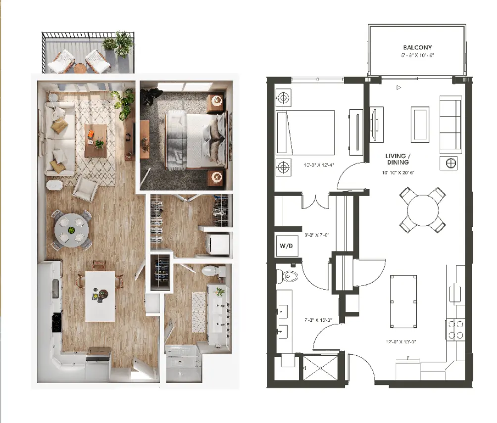 Amber Floor Plan